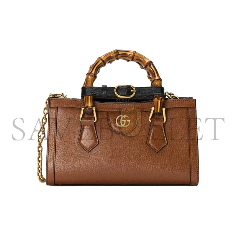 GUCCI DIANA BAMBOO SMALL SHOULDER BAG 735153 (27*15.5*11cm)